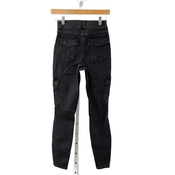 NWT Spanx Stretch Twill Ankle Cargo Pant Garment Dyed size Small - Picture 4 of 14